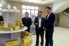 梧州市委常委、政法委書記鄧旭升蒞臨強壽集團調(diào)研指導(dǎo)